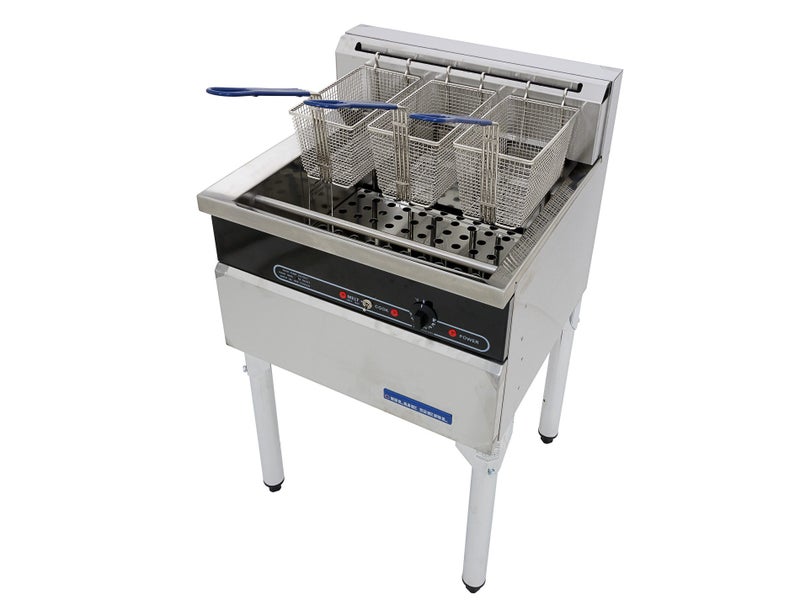 30L Deep Fryer 415V / 17kW Electric - Commercial Kitchen Single Vat + 3 Baskets Carousel 2