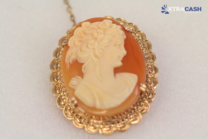 9ct Cameo Brooch Carousel 2