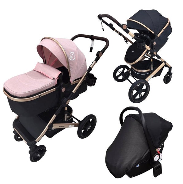 Preorder - Supra - 3 in 1 Stroller + Bassinet + Capsule Car Seat Combo with M... Carousel 1