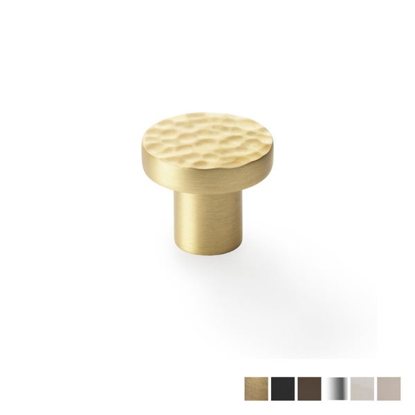 Alexander and Wilks Hanover Hammered Cabinet Knob - Available in Various Fini... Carousel 2