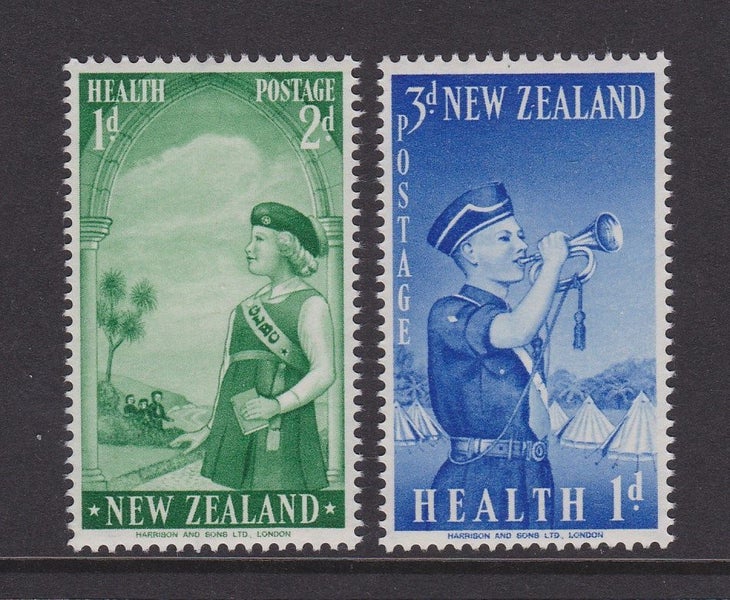 0764/5. NZ - 1958 Health Set (2) - UHM Carousel 1