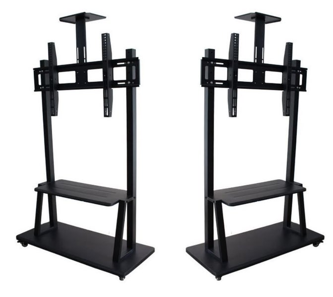 TV Stand With Wheels for Display Carousel 1