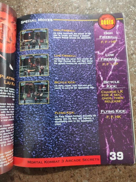 Official Mortal Kombat 3 Arcade Secrets Carousel 5