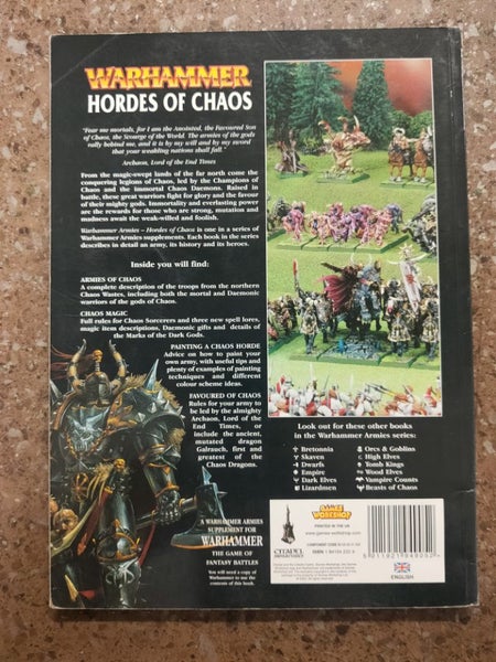 Warhammer Hordes of Chaos Carousel 2