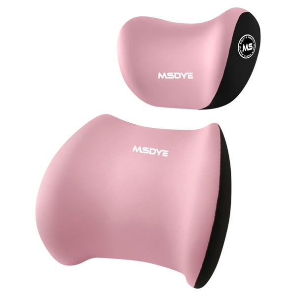 Car Pillow Kit - Ergonomic Memory Foam Lumbar Support & Neck Cushion for Ba Carousel 2