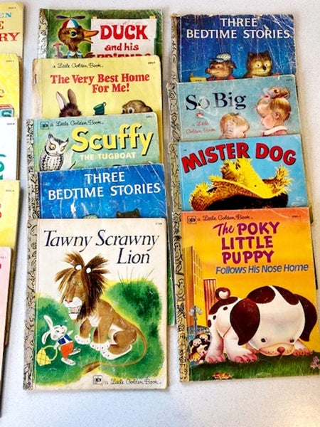 Little Golden Book x24. Soft cover. Mixed condition Carousel 4