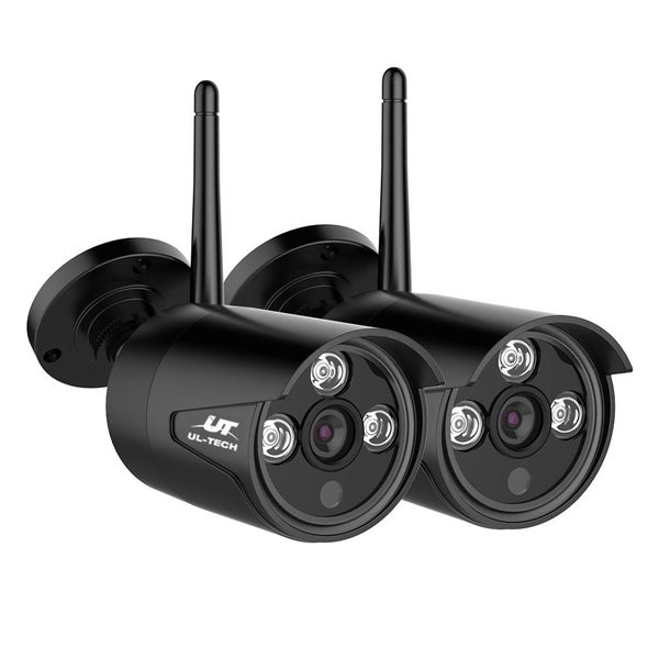 Ul Tech Wireless Cctv 3Mp 2 Cameras Bullet Carousel 1