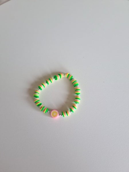 Clay bead bracelet. Carousel 1