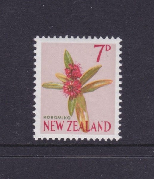 788d. NZ - 1960 Pictorial 7d Koromiko - UHM Carousel 1