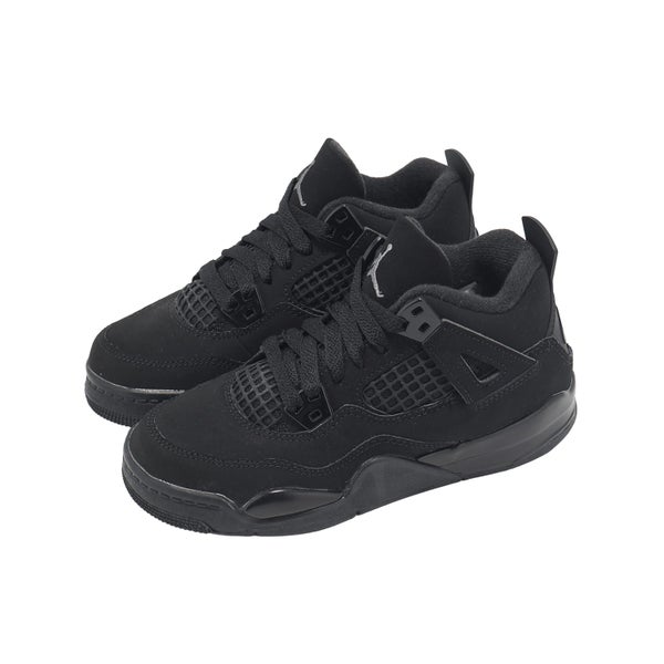 Nike Jordan 4 Retro OG PS AJ4 Black Cat Kids Preschool Casual Shoes IB4388-010 Carousel 16