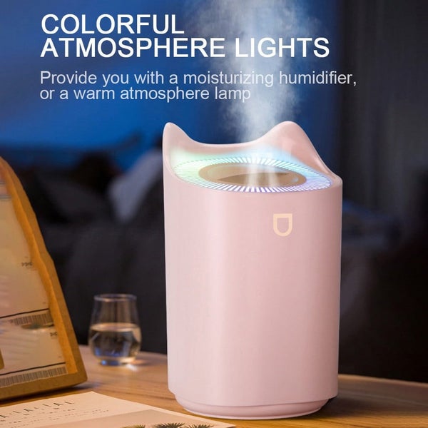 Humidifiers for Bedroom, Quiet with 3L Water Tank Cool Mist Top Fill Essent Carousel 1