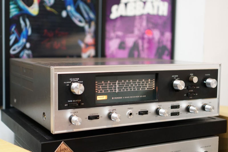 Pioneer SX-410 Vintage Vacuum Tube Amplifier & Receiver Made in Japan Carousel 1