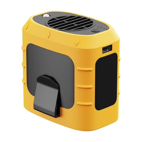 Bright Lamp Hanging Waist Fan USB Emergency Charging Clip Type Powerful Fan Carousel 2