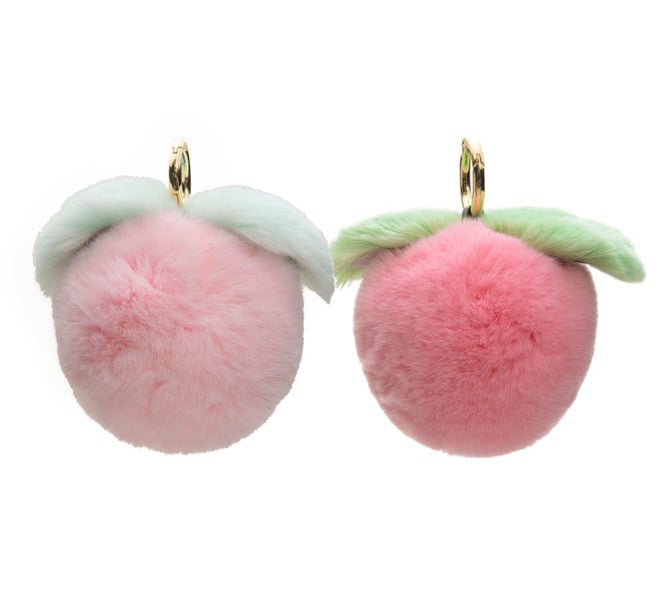 TARRAMARRA(R) Fluffy Peach Keyring Carousel 2