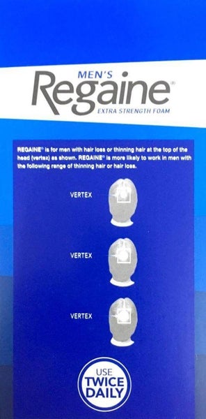 Regaine Men's Extra Strength Foam Carousel 2