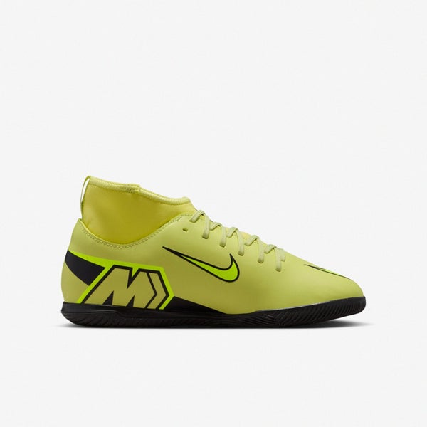 Nike JR Superfly 10 Club IC Limelight Volt Kids Preschool Soccer Shoe FQ8320-300 Carousel 1