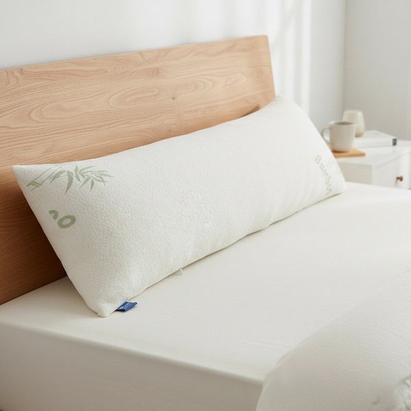 Dreamz Body Pillow Memory Foam Long Full Cushion Sleep Maternity Nursing Support Carousel 1