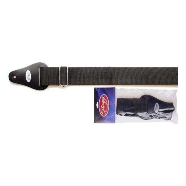 Stagg Guitar Strap 5cm - Black (STA-BJA006) Carousel 1