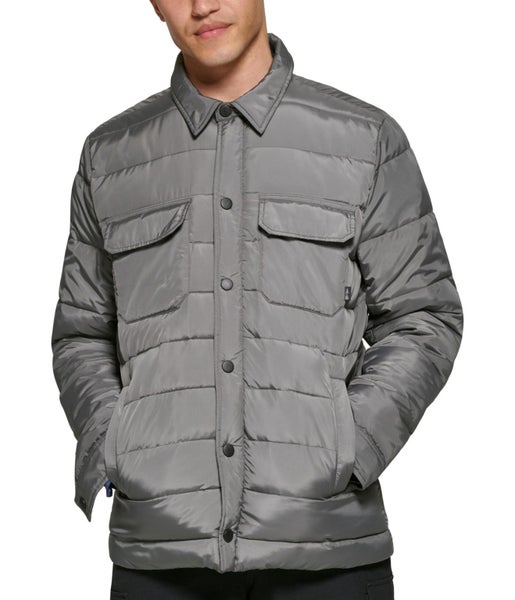 BASS OUTDOOR Mens Mission Shirt Quilted Jacket Carousel 1