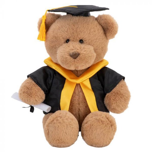 With Heart Graduation Bear with Scroll (Large) Carousel 1