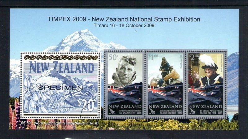 3180. NZ - 2009 TIMPEX Minisheet - UHM Carousel 1