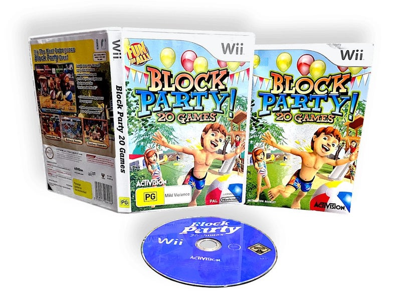Block Party: 20 Games Edition (Nintendo Wii) *COMPLETE* Carousel 1