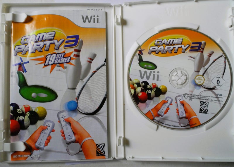#* "Game Party 3": 19 Hit Games - Nintendo Wii Game *# Carousel 3