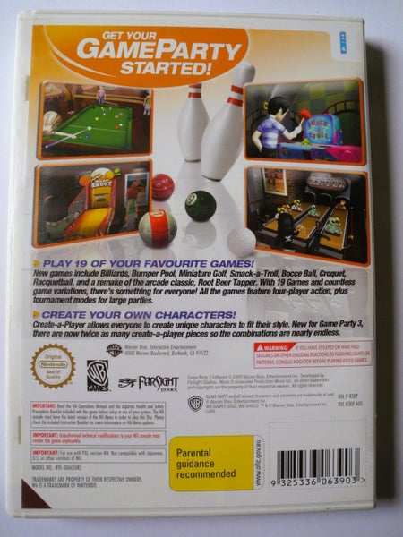 #* "Game Party 3": 19 Hit Games - Nintendo Wii Game *# Carousel 2
