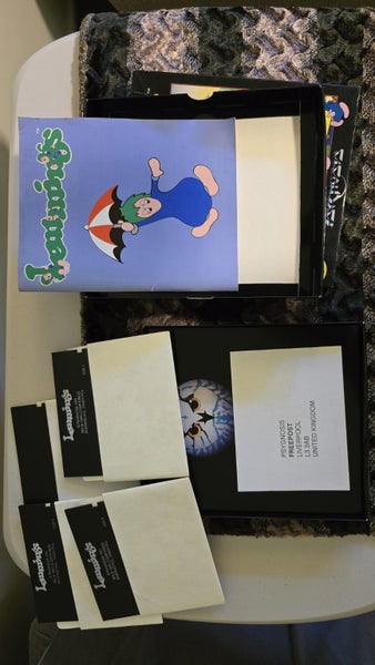 Retro 1991 Lemmings Computer game - floppy discs, manual, good condition. Carousel 4