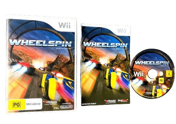 WHEELSPIN (Wheel Spin) Nintendo Wii Carousel 1