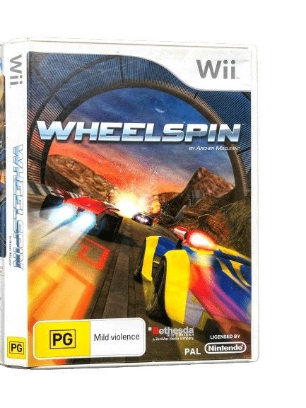 WHEELSPIN (Wheel Spin) Nintendo Wii Carousel 2