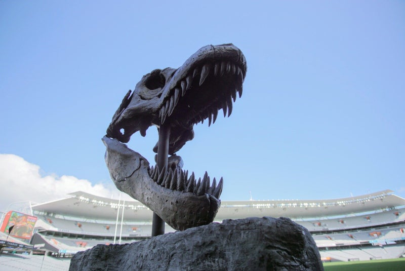 Life-Size T-Rex Skull Sculpture — Bespoke One-Off Statement Artwork Carousel 2