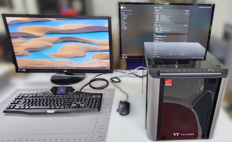 ASRock Fatal1ty Z77 Professional-M Complete PC System with Dual Monitors Carousel 1