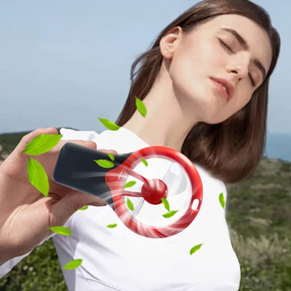 Mini Portable Fan Silent Powerful Handheld Fan Cute 3 Speed Small Desk Fan Carousel 1