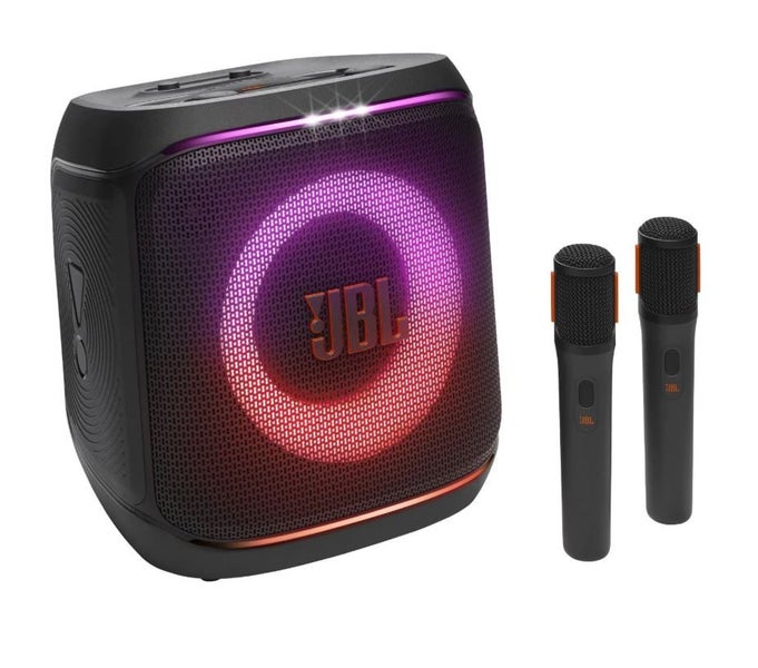JBL Partybox Encore 2 Portable Speaker with 2 Mics + Afterpay Carousel 1