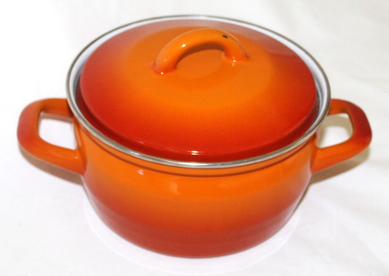 <<< VINTAGE ENAMEL DISH >>> Carousel 2