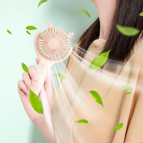Mini Portable Fan Silent Powerful Handheld Fan Cute 3 Speed Small Desk Fan Carousel 1