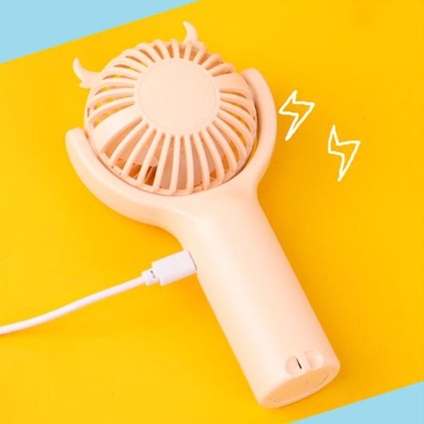 Mini Portable Fan Silent Powerful Handheld Fan Cute 3 Speed Small Desk Fan Carousel 6