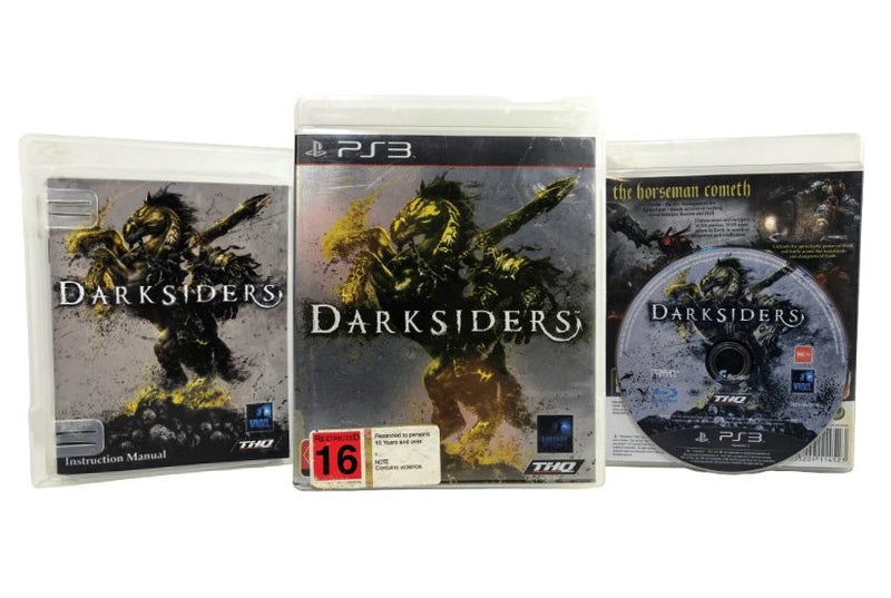 DARKSIDERS The Original Game (PS3) *MINT COMPLETE* Carousel 1