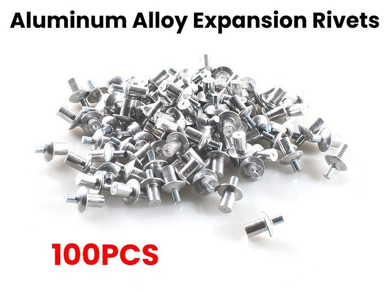 Aluminium Blind Rivets 100PCS Carousel 9