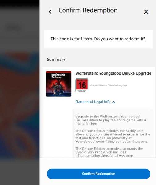 Wolfenstein Youngblood Deluxe Edition (PS4) *MINT COMPLETE* Carousel 2