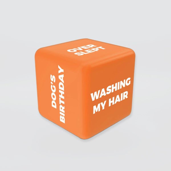 Excuses Dice Carousel 2