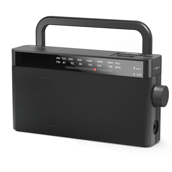 Portable Geriatric Senior Radio,AM/FM Rechargeable Small Player,Mini Radio Carousel 1