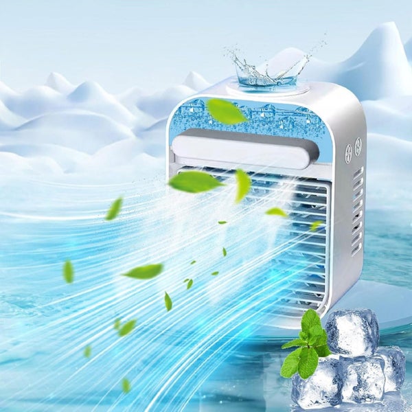 Air Cooler Portable Air Conditioners NEW 2.0 Portable AC Rechargeable Fan A Carousel 1