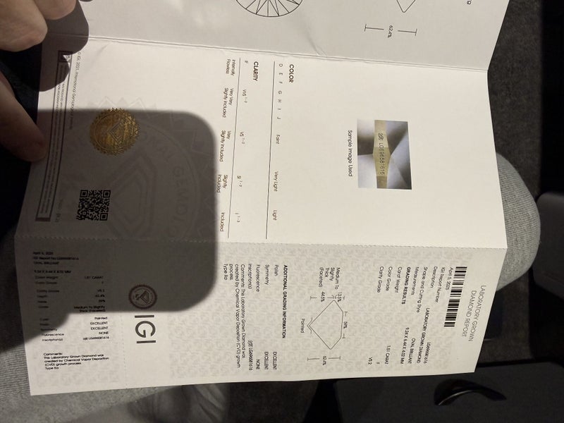 Engagement Ring - 14K Rose Gold Carousel 8