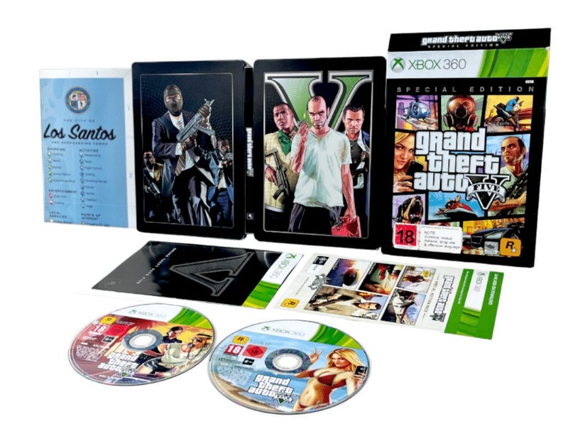 Grand Theft Auto V Special Edition (Xbox 360) *BOXED STEEL EDITION* Carousel 2