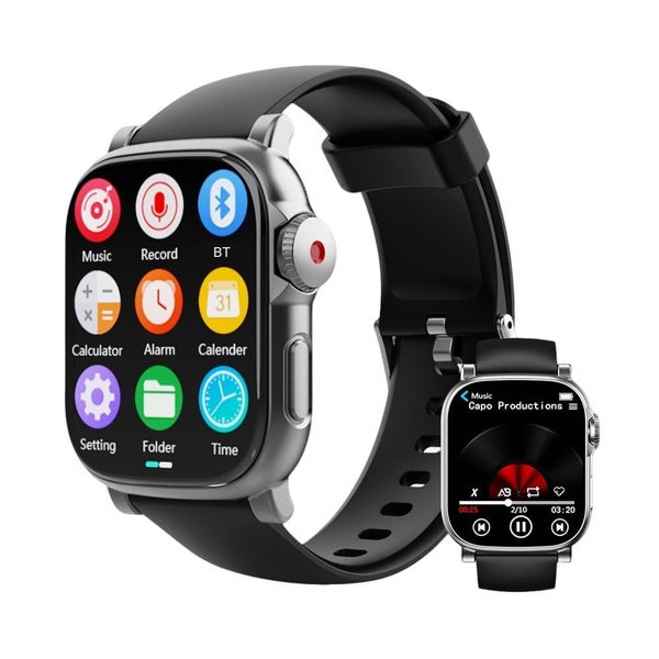 MP3 Player Sports Watch,32GB Bluetooth Music Player,2.0" Touch Screen MP3 M Carousel 1