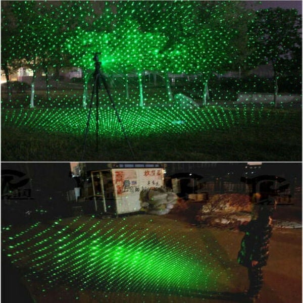 1000Miles 532Nm Green Laser Pointer Pen Visible Beam Light Zoom Focus Lazer Carousel 6