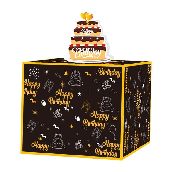 Money Gift Box ! Happy Birthday Money Box, Cash Pull Out Gift Box, DIY Mone Carousel 2