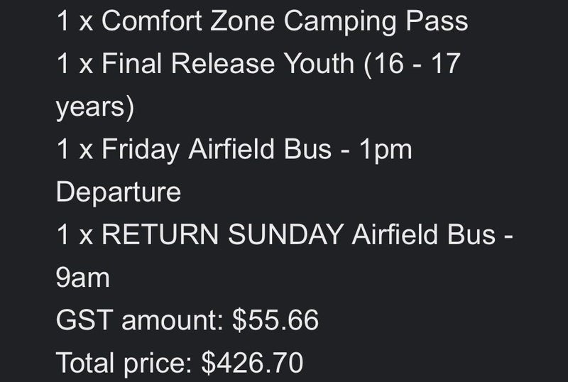 4x Soundsplash All Inclusive Weekend Passes64801070438657112